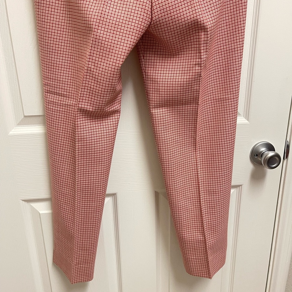 Cefinn Red Pattern Dress Pants - Picture 8 of 11